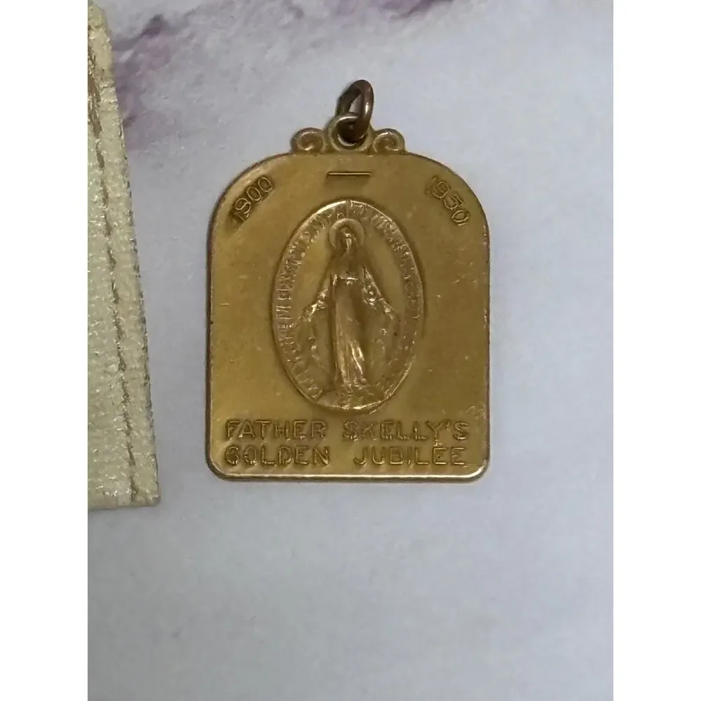 VTG Brass Central Association Of the Miraculous Medal 35th Anniversary Medal